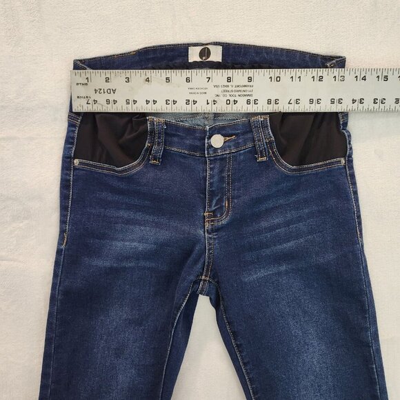 🪻BOGO🪻 Preggo Leggings Maternity Stretch Denim Tribeca Skinny Jeans Sz Small - Picture 8 of 14